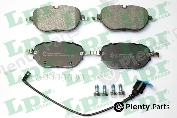 LPR 05P2261A — Brake Pad Set, disc brake