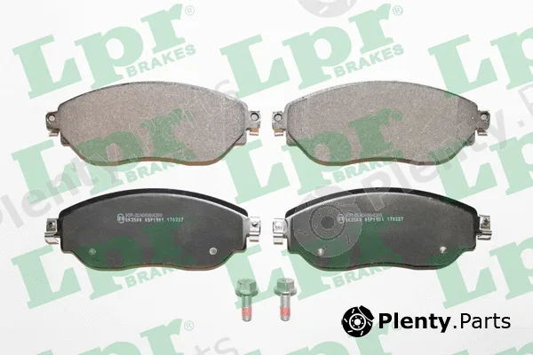 LPR 05P1901 — Brake Pad Set, disc brake