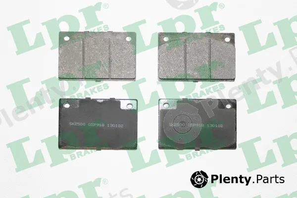 LPR 05P918 — Brake Pad Set, disc brake