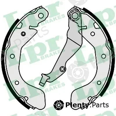 LPR 01001 — Brake Shoe Set