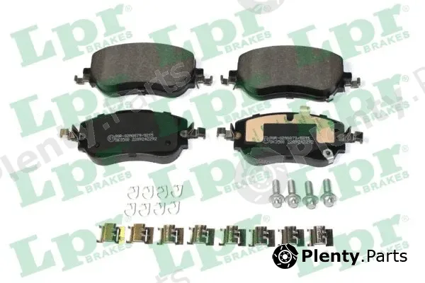 LPR 05P2292K — Brake Pad Set, disc brake