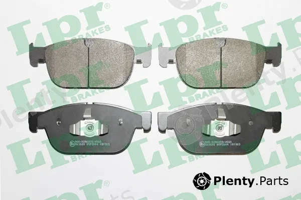 LPR 05P2004 — Brake Pad Set, disc brake
