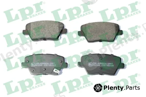 LPR 05P2335 — Brake Pad Set, disc brake