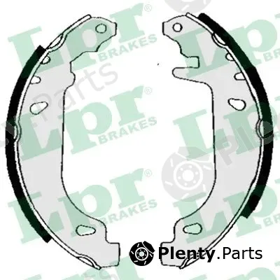 LPR 04880 — Brake Shoe Set