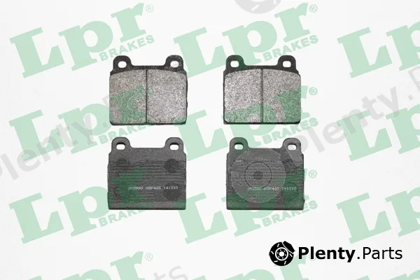 LPR 05P405 — Brake Pad Set, disc brake