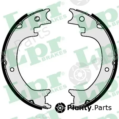 LPR 09590 — Brake Shoe Set, parking brake