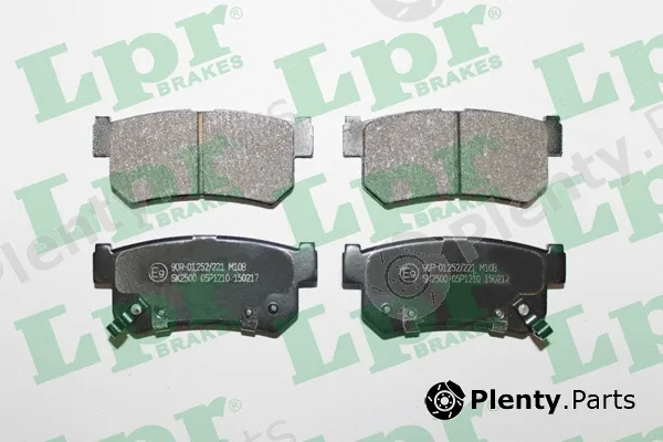 LPR 05P1210 — Brake Pad Set, disc brake