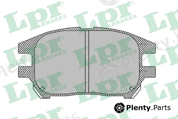 LPR 05P1332 — Brake Pad Set, disc brake