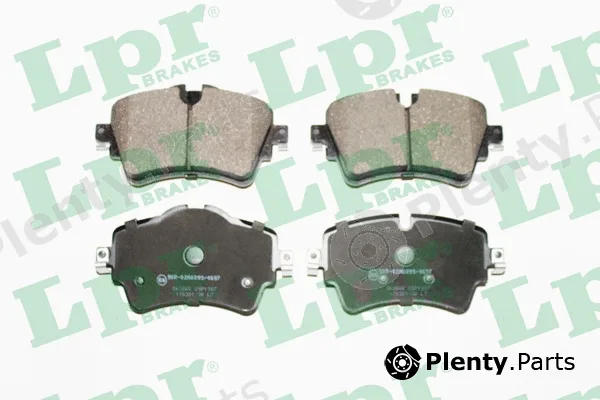 LPR 05P1987 — Brake Pad Set, disc brake