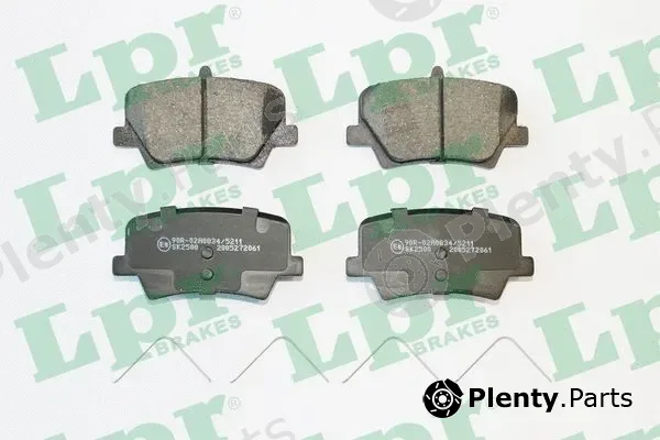 LPR 05P2061 — Brake Pad Set, disc brake