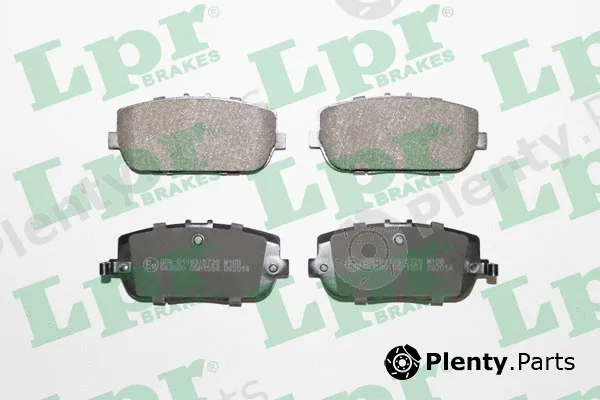 LPR 05P1554 — Brake Pad Set, disc brake