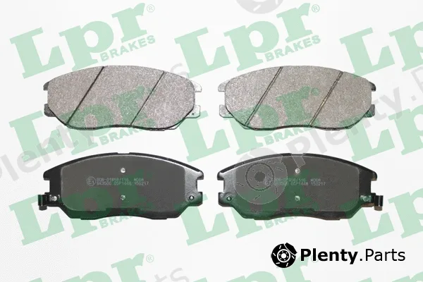 LPR 05P1448 — Brake Pad Set, disc brake