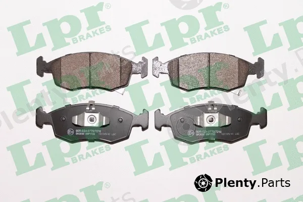 LPR 05P1722 — Brake Pad Set, disc brake