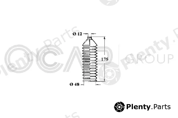 Ocap 1211271 — Bellow, steering
