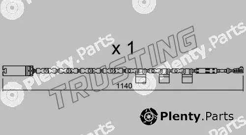 Trusting SU.325 — Warning Contact, brake pad wear