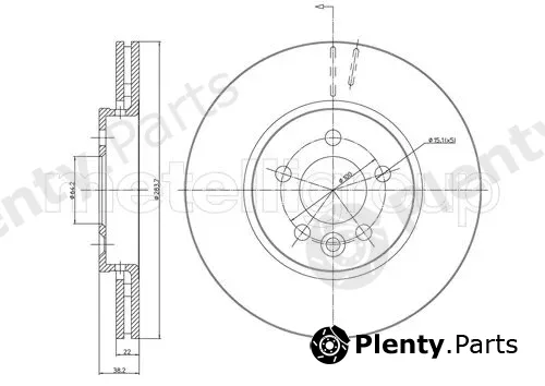 Trusting DF823 — Brake Disc