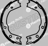Trusting 253.699 — Brake Shoe Set, parking brake