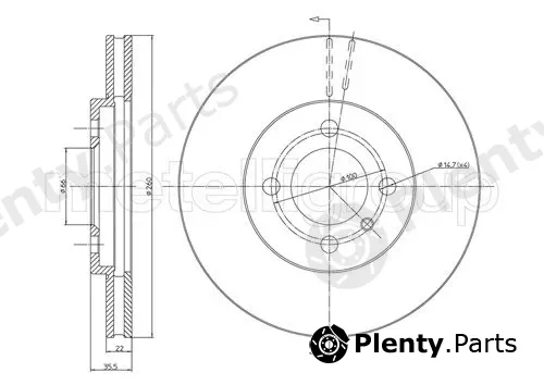 Trusting DF253 — Brake Disc