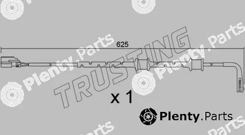 Trusting SU.382 — Warning Contact, brake pad wear
