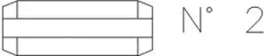 Trusting K323 — Accessory Kit, brake shoes