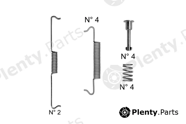 Trusting K460 — Accessory Kit, brake shoes