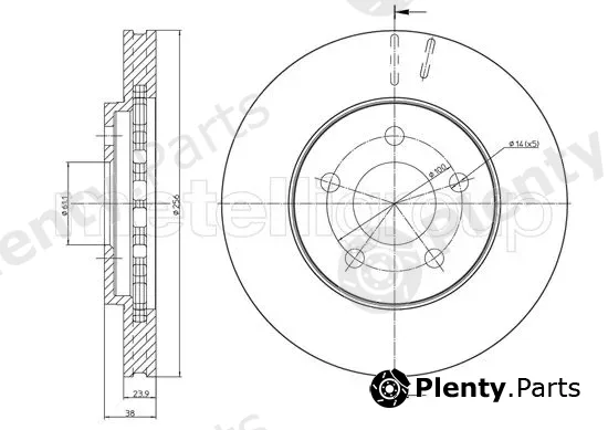 Trusting DF362 — Brake Disc