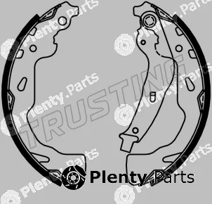 Trusting 253.744 — Brake Shoe Set