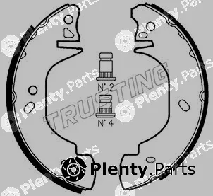 Trusting 040.139 — Brake Shoe Set