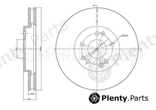 Trusting DF525 — Brake Disc