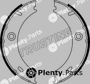 Trusting 052.127 — Brake Shoe Set, parking brake