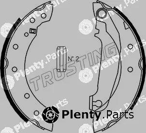 Trusting 127.270 — Brake Shoe Set