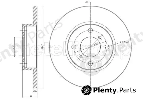 Trusting DF659 — Brake Disc