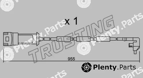 Trusting SU.091 — Warning Contact, brake pad wear