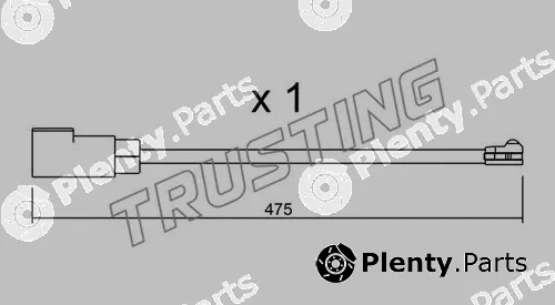 Trusting SU.329 — Warning Contact, brake pad wear