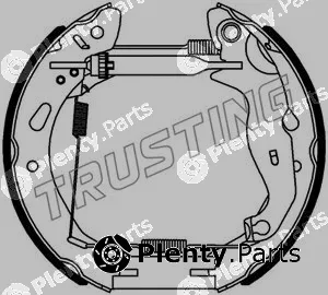 Trusting 6442 — Brake Shoe Set Kit premounted