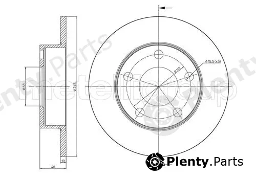 Trusting DF154 — Brake Disc
