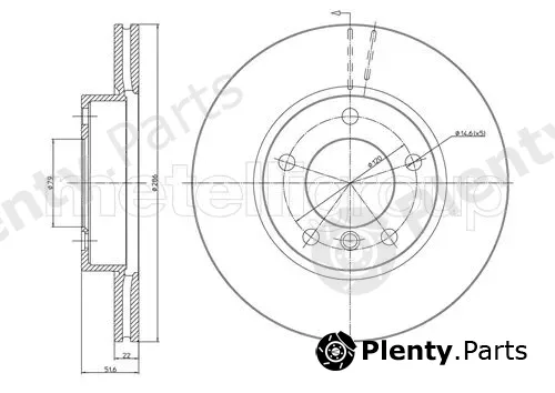 Trusting DF283 — Brake Disc