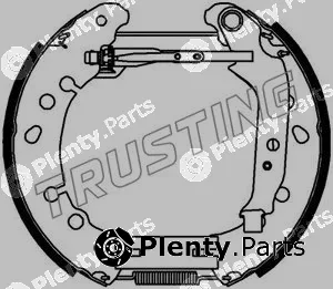 Trusting 6422 — Brake Shoe Set Kit premounted