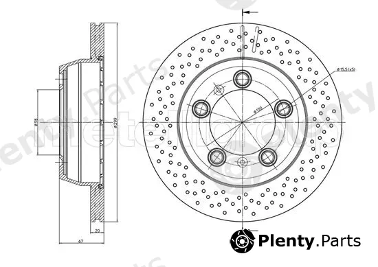 Trusting DF1692 — Brake Disc