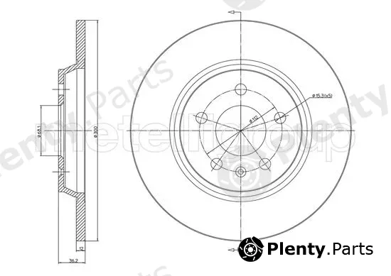 Trusting DF1184 — Brake Disc