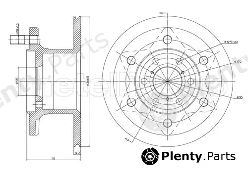 Trusting DF587 — Brake Disc