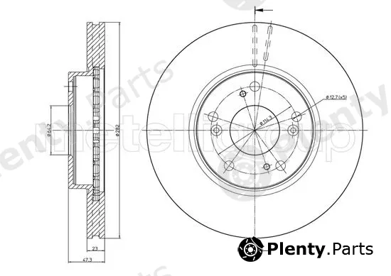 Trusting DF1308 — Brake Disc