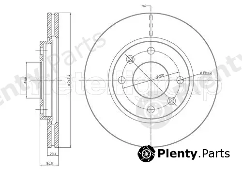 Trusting DF256 — Brake Disc