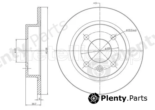 Trusting DF173 — Brake Disc