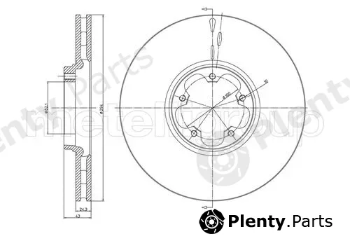 Trusting DF810 — Brake Disc