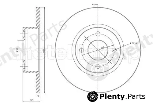 Trusting DF646 — Brake Disc