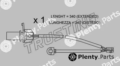 Trusting SU.295 — Warning Contact, brake pad wear