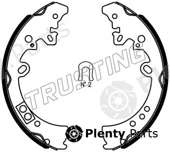 Trusting 115.317S — Brake Shoe Set