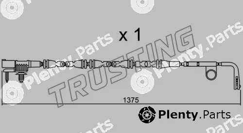 Trusting SU.315 — Warning Contact, brake pad wear