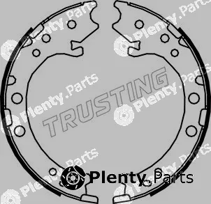 Trusting 044.026 — Brake Shoe Set, parking brake
